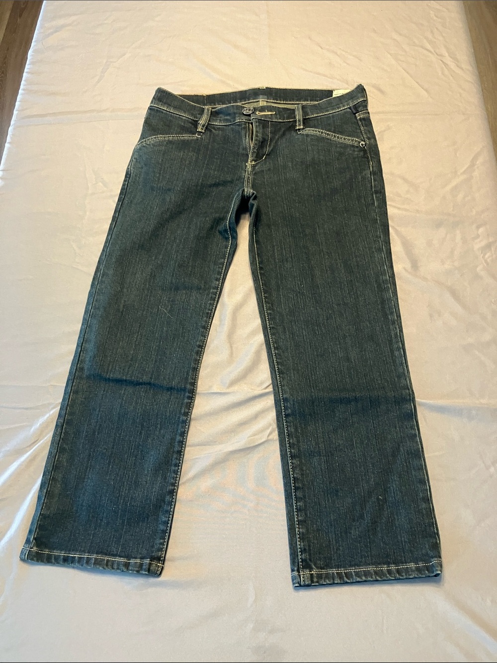 BCBGMaxAzria Dark Blue Bootcut Jeans